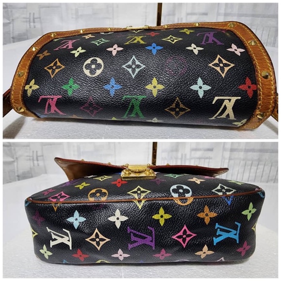 SOLD***Authentic LOUIS VUITTON Monogram Multicolored Sologne Crossbody Bag - Picture 8 of 16